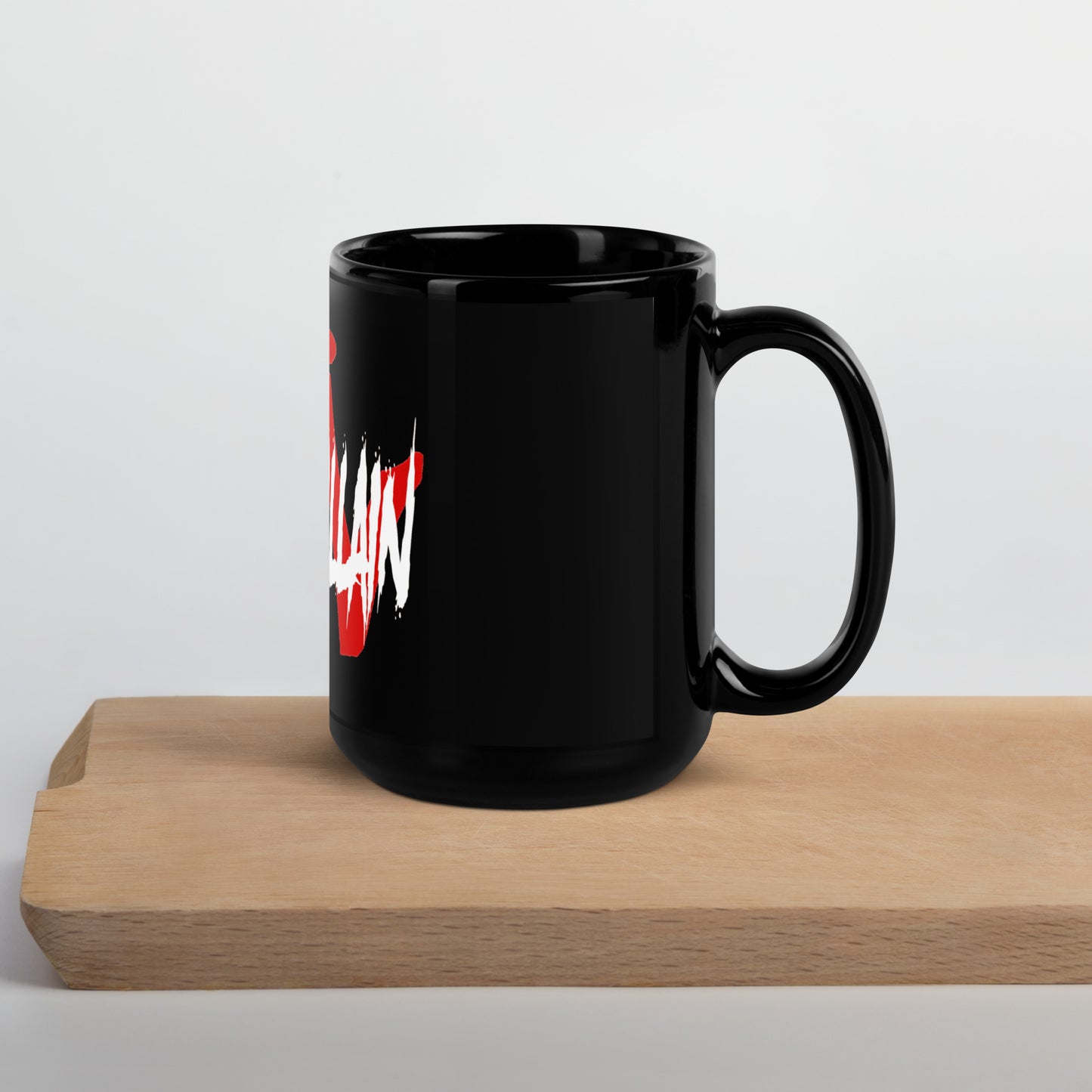 Black Glossy Mug