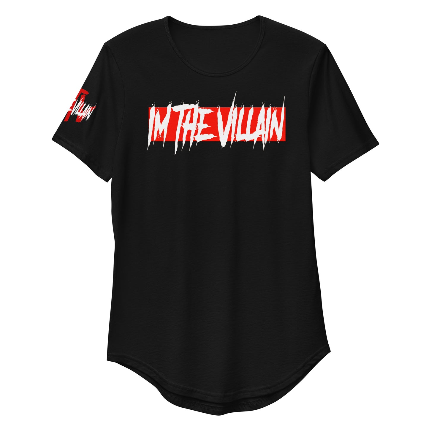 Im The Villain Men's Curved Hem T-Shirt